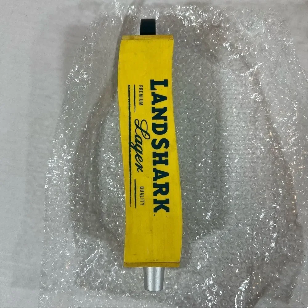 Landshark Lager beer tap handle